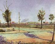Paul Signac The Road to Gennevilliers oil painting on canvas